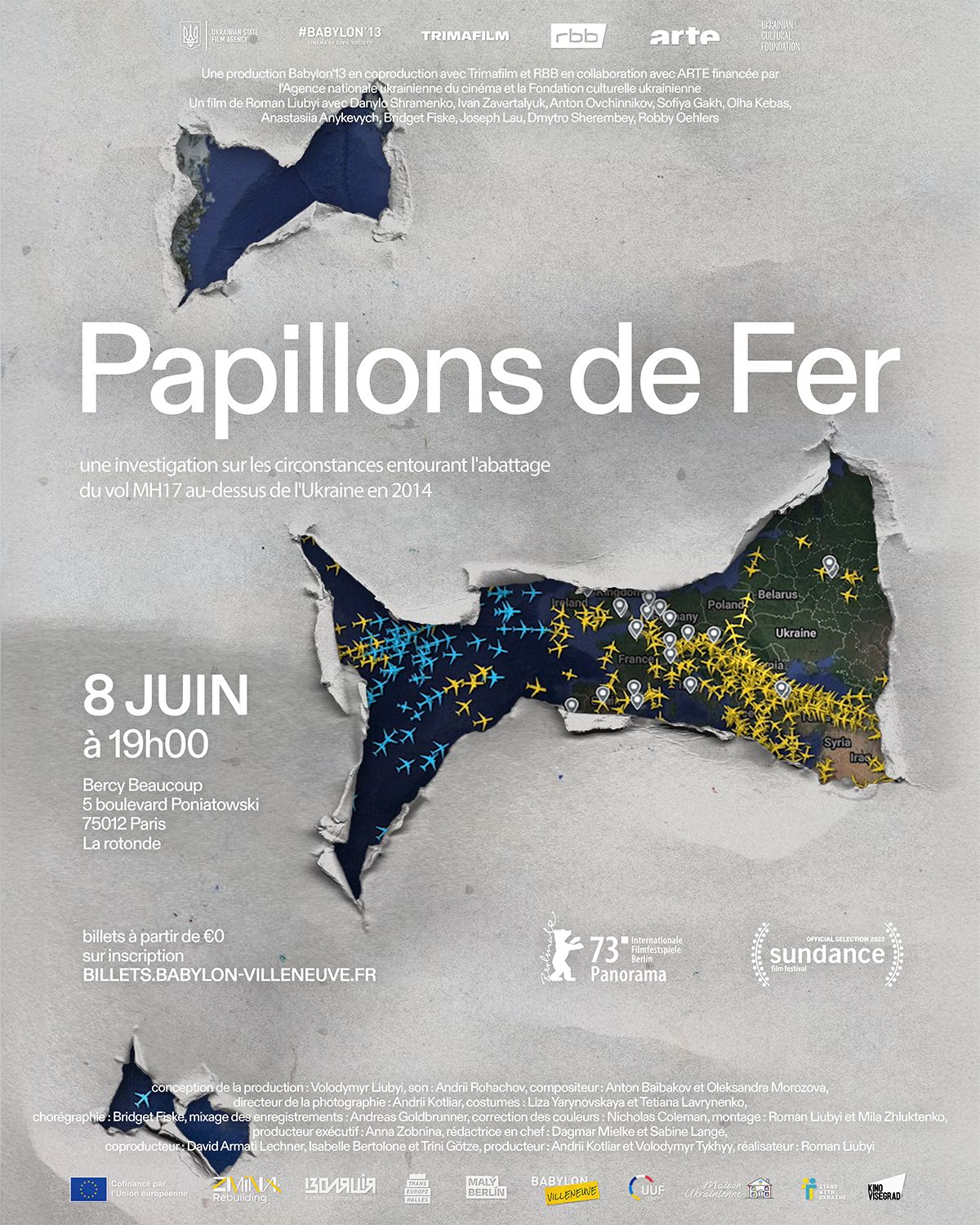 Roman Liubyi’s “Iron Butterflies” screening in Paris